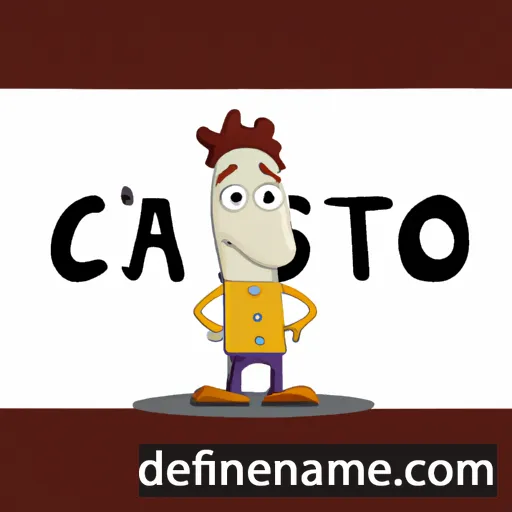 Casto cartoon