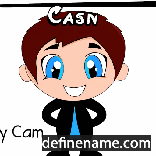 cartoon of the name Casyn