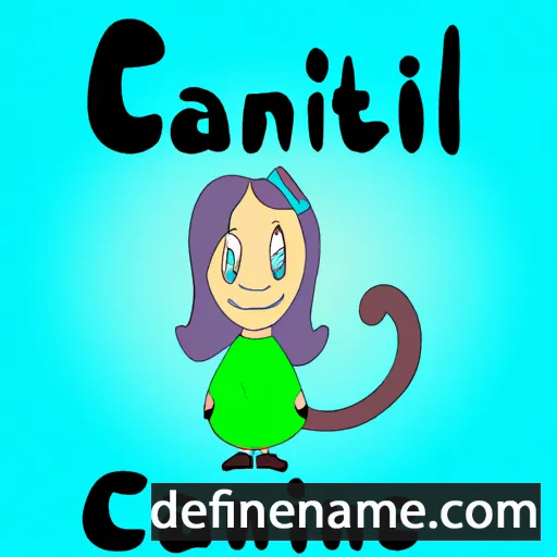 cartoon of the name Cat'linne