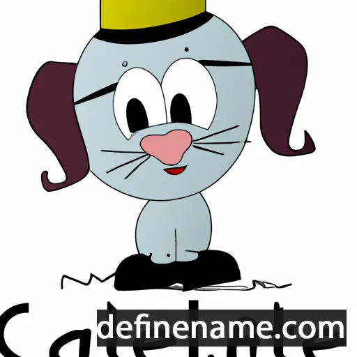 cartoon of the name Catalijntje