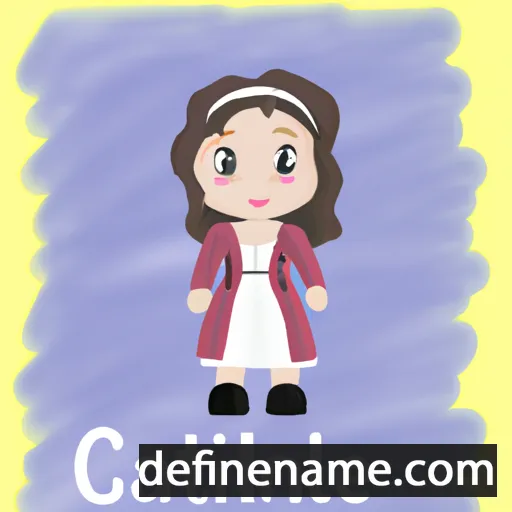 cartoon of the name Cataline