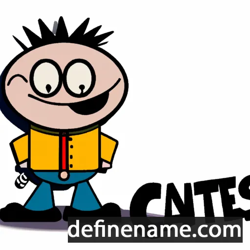 cartoon of the name Catanes