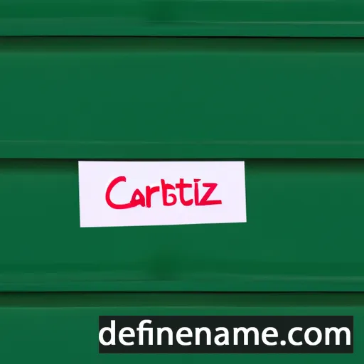 cartoon of the name Catarzina