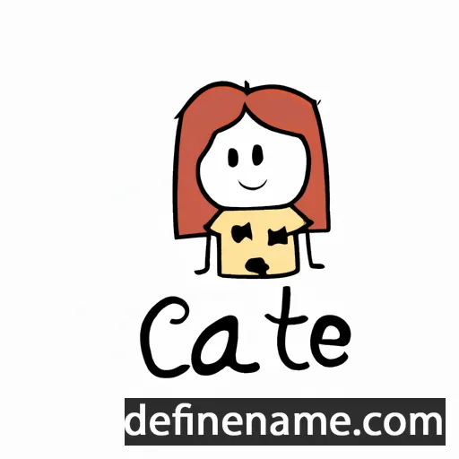 Catee cartoon