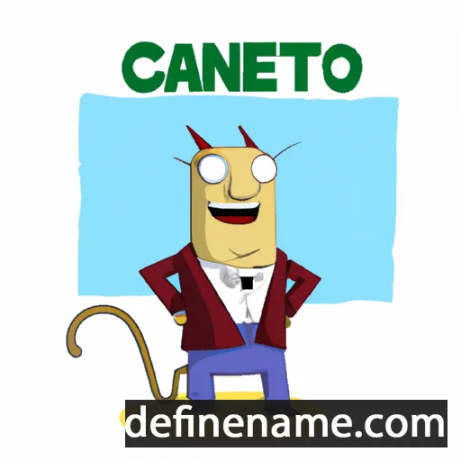 cartoon of the name Cateno