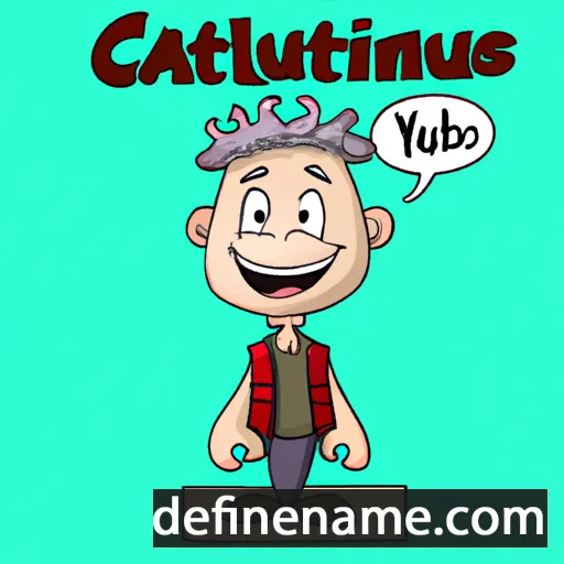 cartoon of the name Catharinus