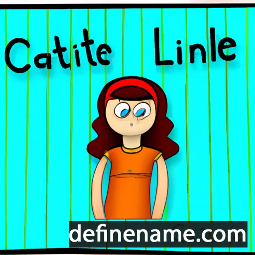 cartoon of the name Catline