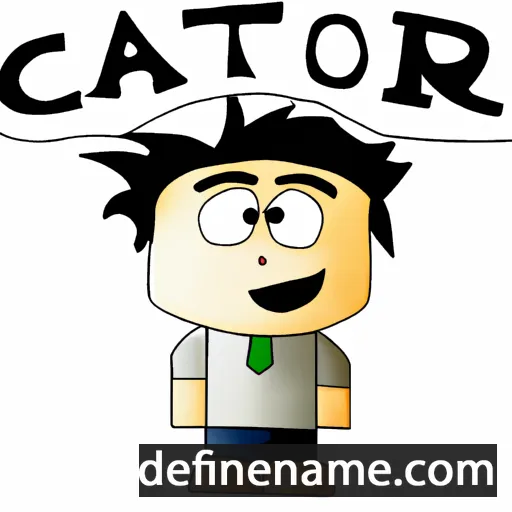 cartoon of the name Catori