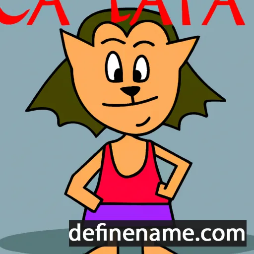 cartoon of the name Catra