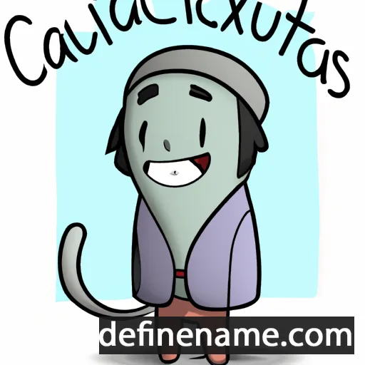 cartoon of the name Catuvolcos