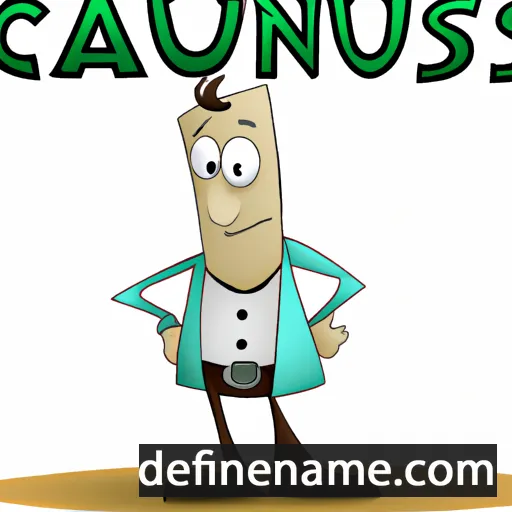 Caunus cartoon