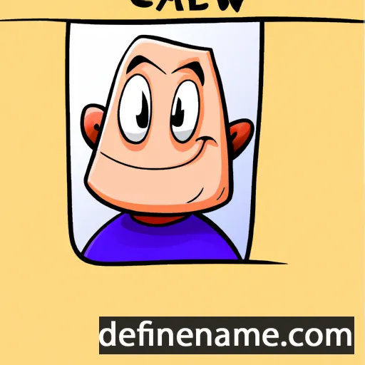 cartoon of the name Cawil