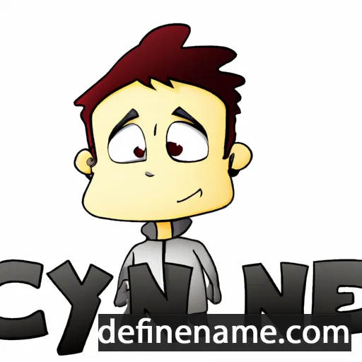 Cayne cartoon