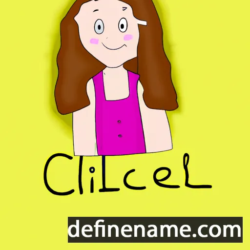 cartoon of the name Cécilien