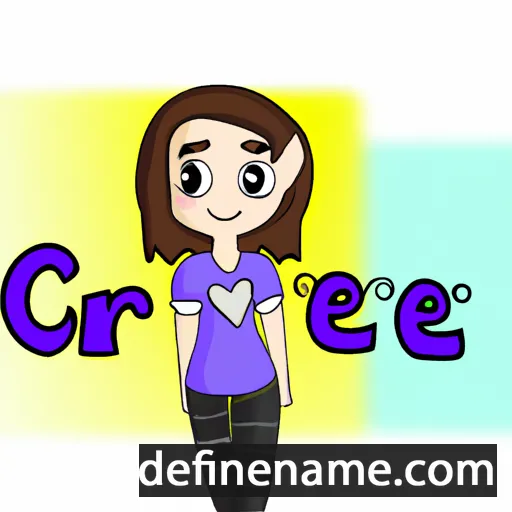 cartoon of the name Cearie