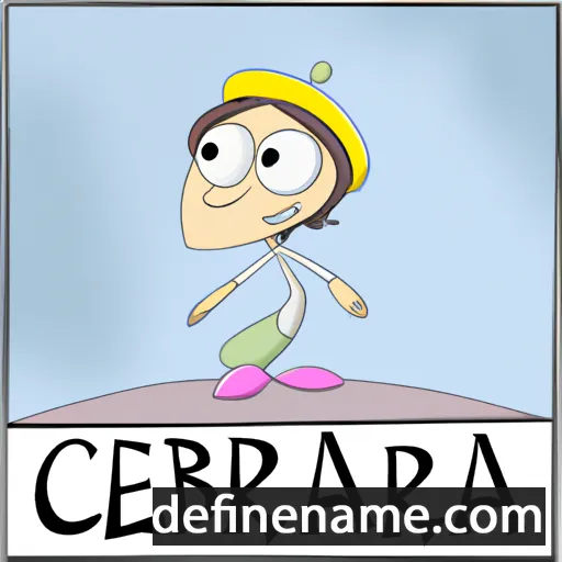 cartoon of the name Ceberetta