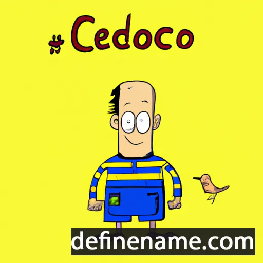 Ceccardo cartoon