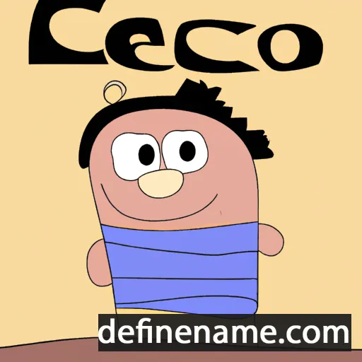 cartoon of the name Cecco