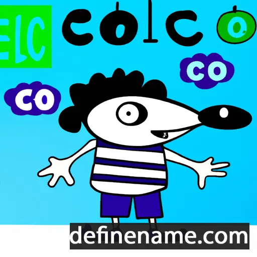 Ceccolo cartoon