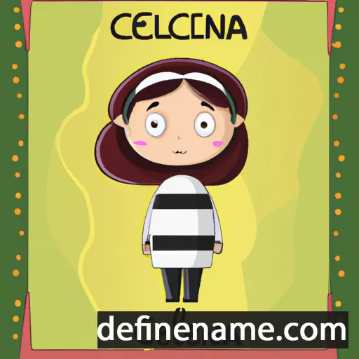 Ceceliana cartoon