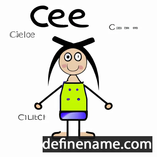 Ceci cartoon