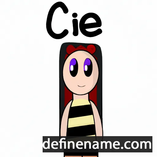 cartoon of the name Ceci