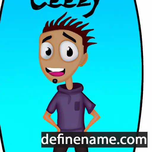 cartoon of the name Ceejay