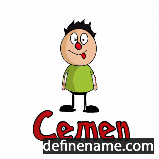 cartoon of the name Çermen