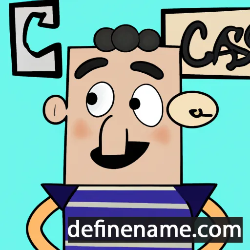 cartoon of the name Çesare