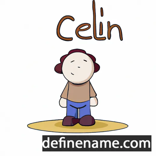 Célian cartoon