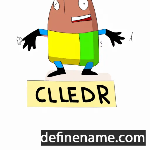 Célidor cartoon