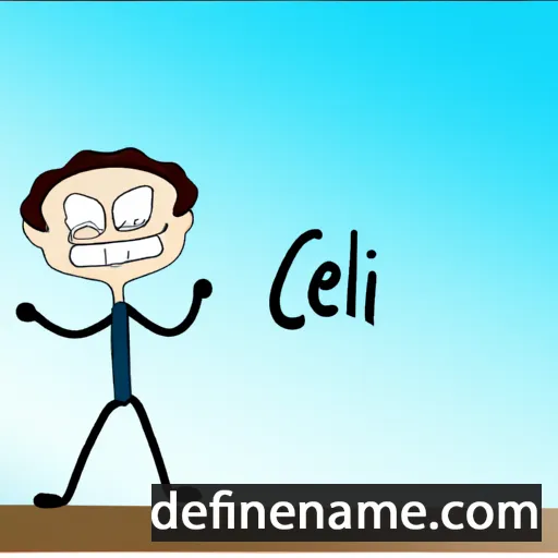 Célien cartoon