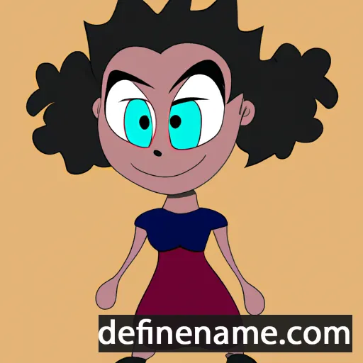 cartoon of the name Césarina