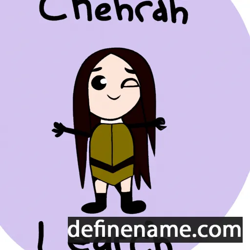 cartoon of the name Ceithearnach