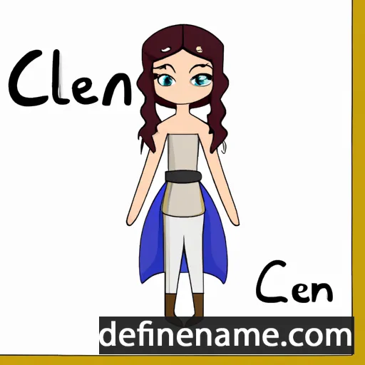 cartoon of the name Celaena