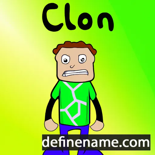 cartoon of the name Celdon