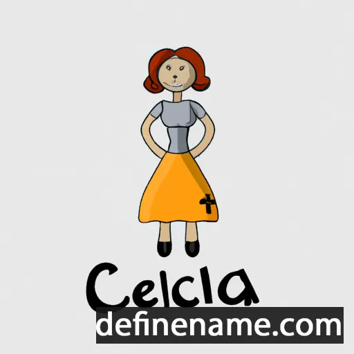 Celecia cartoon