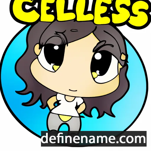 cartoon of the name Celes