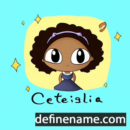 Celesta cartoon