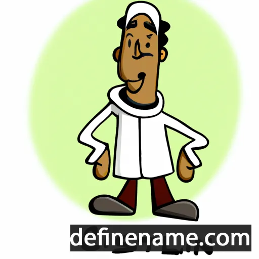 cartoon of the name Celestin