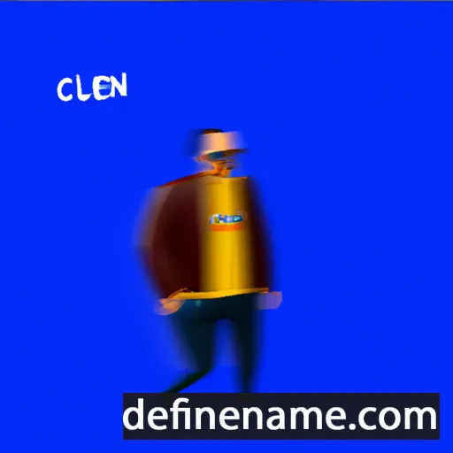 cartoon of the name Celian