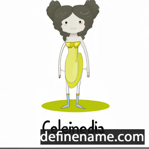 cartoon of the name Celidonia