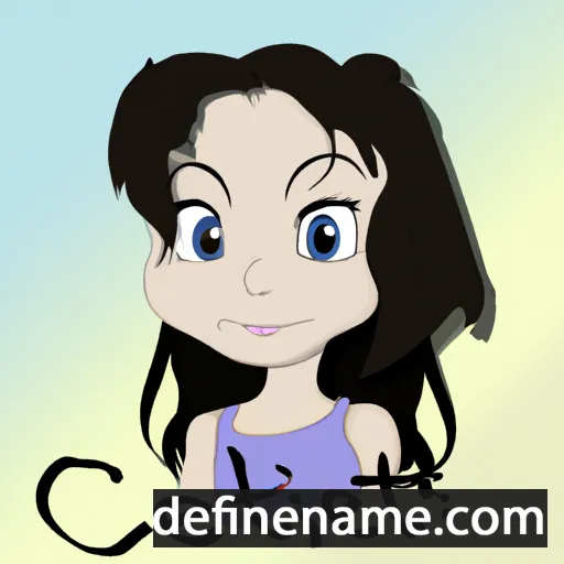 cartoon of the name Celiette