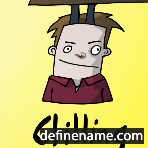 cartoon of the name Celing