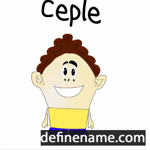 cartoon of the name Celipe