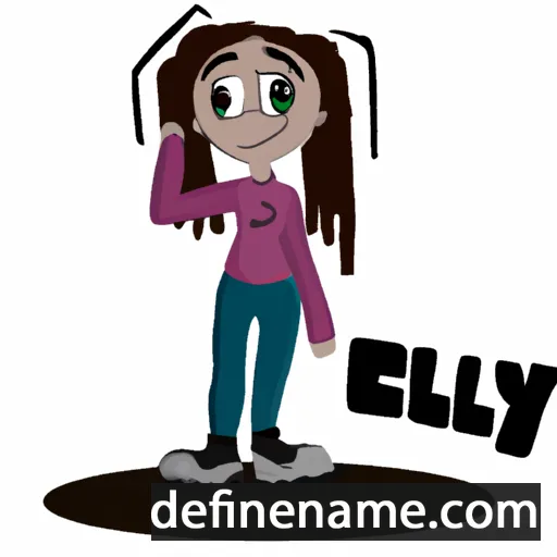 cartoon of the name Celly