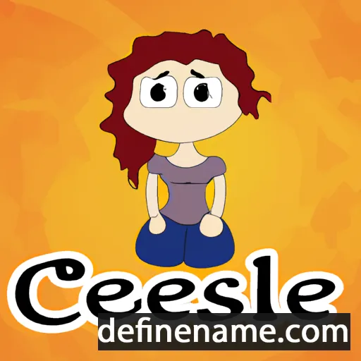 cartoon of the name Celse