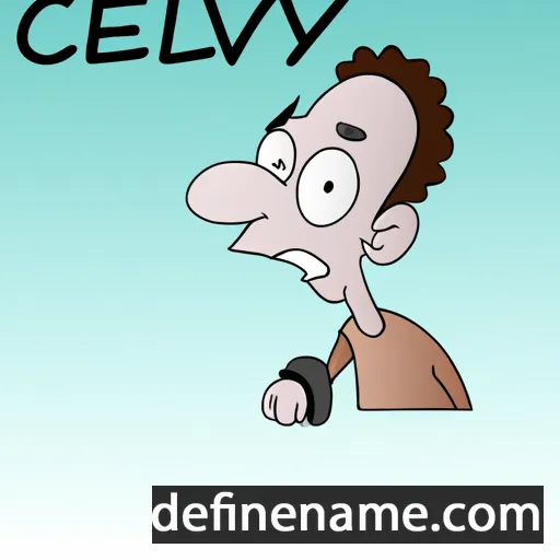 Celvey cartoon