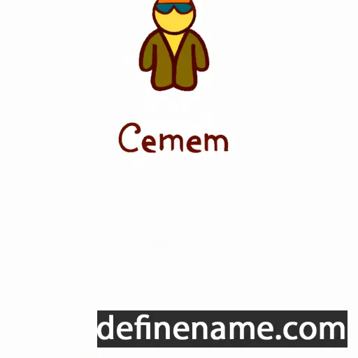 cartoon of the name Cemalettin