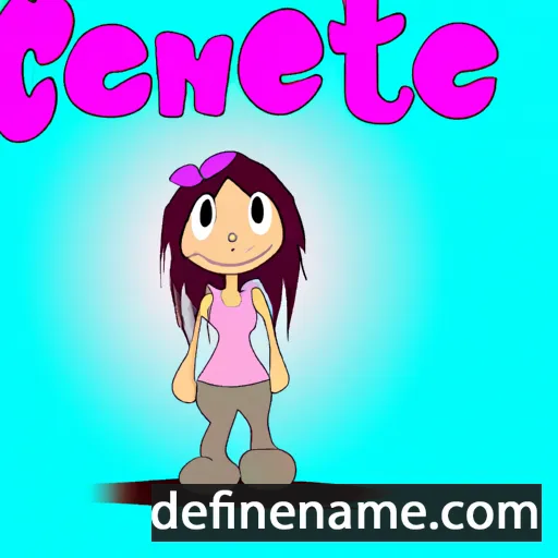 Cennie cartoon